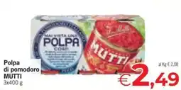 Despar Polpa di pomodoro Mutti offerta