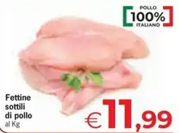 Despar Fettine sottili di pollo offerta