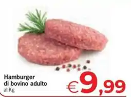 Despar Hamburger di bovino adulto offerta