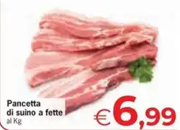 Despar Pancetta di suino a fette offerta