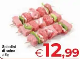 Despar Spiedini di suino offerta