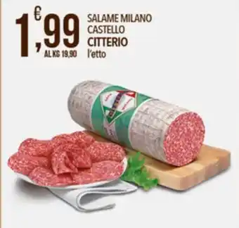 Iper Romagnolo Salame milano castello citterio offerta