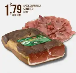 Iper Romagnolo Speck gran resa Senfter offerta