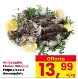 Interspar Polpo piccolo decongelato offerta