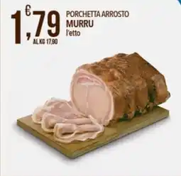 Iper Romagnolo Porchetta arrosto Murru offerta
