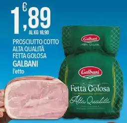 Iper Romagnolo Fetta Golosa Galbani offerta