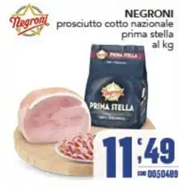 Gruppo di Palo Negroni prosciutto cotto nazionale prima stella offerta