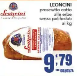 Gruppo di Palo Leoncini prosciutto cotto alle erbe offerta