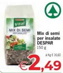 Despar Mix di semi per insalate DESPAR offerta