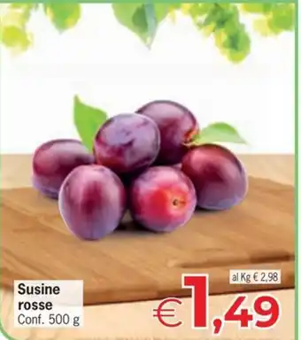 Susine rosse