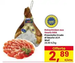 Interspar Prosciutto Crudo di Sauris I.G.P. Wolf offerta