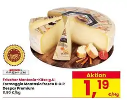 Interspar Formaggio Montasio fresco D.O.P. Despar Premium offerta