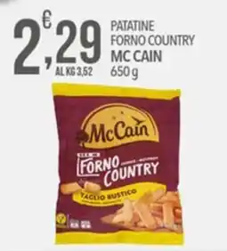 Iper Romagnolo Patatine Forno Country McCain offerta