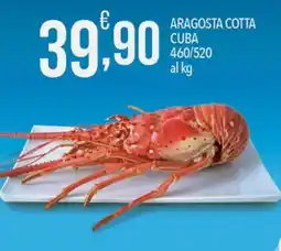 Iper Romagnolo Aragosta cotta Cuba offerta