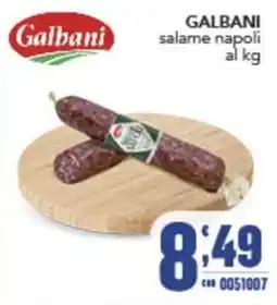 Gruppo di Palo Galbani salame napoli offerta