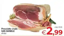 Despar Prosciutto crudo SAN DANIELE offerta