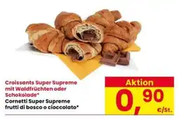 Interspar Cornetti Super Supreme frutti di bosco o cioccolato offerta