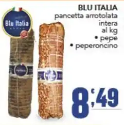 Gruppo di Palo Blu Italia pancetta arrotolata intera offerta