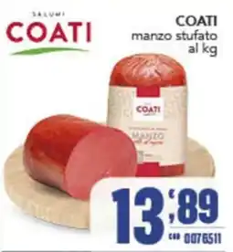 Gruppo di Palo Coati manzo stufato offerta