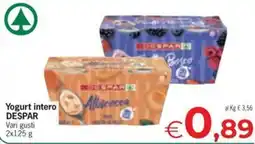 Despar Yogurt intero DESPAR offerta