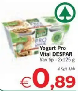 Despar Yogurt Pro Vital DESPAR offerta
