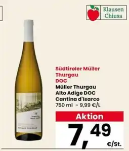 Interspar Südtiroler Müller Thurgau DOC offerta