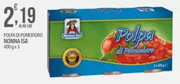 Iper Romagnolo Polpa di pomodoro Nonna Isa offerta