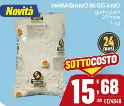 Gruppo di Palo Parmigiano Reggiano grattugiato offerta