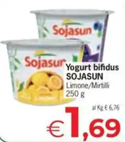 Despar Yogurt bifidus SOJASUN offerta