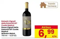 Interspar Rotwein Vigneti delle Dolomiti IGT Cuvée Madrut Wilhelm Walch offerta