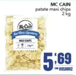 Gruppo di Palo McCain patate maxi chips offerta
