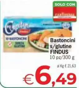 Despar Bastoncini s/glutine FINDUS offerta