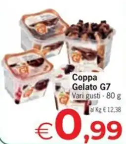 Despar Coppa Gelato G7 offerta