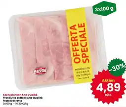 Interspar Prosciutto cotto di Alta Qualità Fratelli Beretta offerta