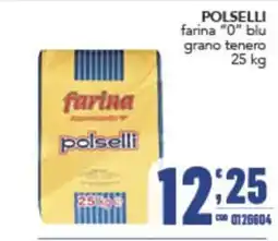 Gruppo di Palo farina "0" blu grano tenero offerta