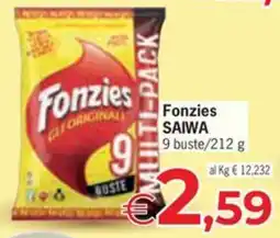 Despar Fonzies SAIWA offerta