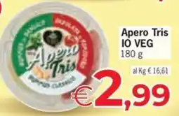 Despar Apero Tris IO VEG offerta