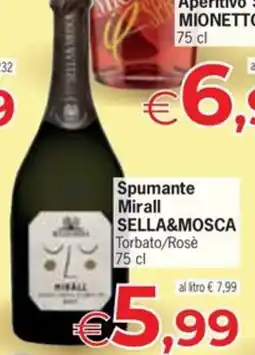 Despar Spumante Mirall Sella&Mosca offerta