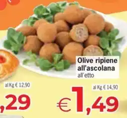 Despar Olive ripiene all'ascolana offerta