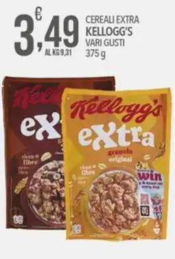 Iper Romagnolo Kellogg's extra offerta