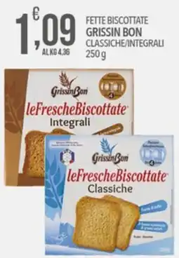 Iper Romagnolo GrissinBon leFrescheBiscottate Classiche offerta
