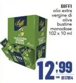 Gruppo di Palo Biffi olio extra vergine di oliva bustine monodose offerta