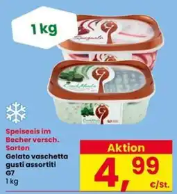 Interspar Gelato vaschetta gusti assortiti offerta