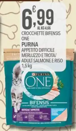 Iper Romagnolo Crocchette bifensis one purina offerta