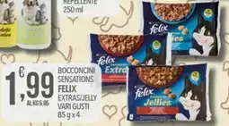Iper Romagnolo Felix Bocconcini Sensations Extras/Jelly offerta