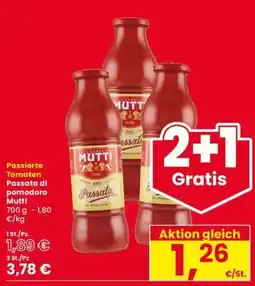 Interspar Passierte Tomaten Passata di pomodoro Mutti offerta