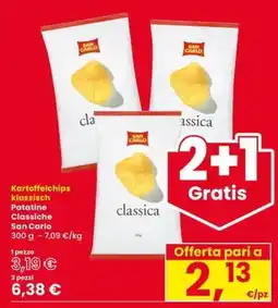 Interspar Patatine Classiche San Carlo offerta