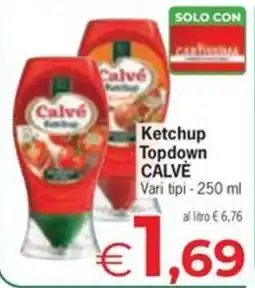 Despar Ketchup Topdown CALVÉ offerta