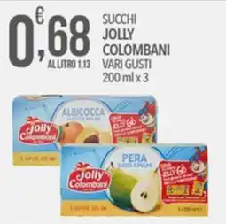 Iper Romagnolo Succhi Jolly Colombani offerta