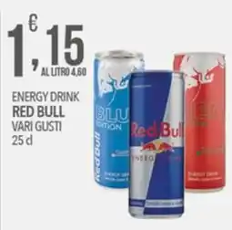 Iper Romagnolo Energy drink Red Bull vari gusti offerta